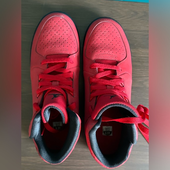 Nike Jordan 1 Flight 3 BG Red Shoes Size 6.5 - Picture 8 of 16